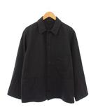 ネストローブ nest Robe CONFECT コットンウールカルゼカバーオールジャケット アウター 無地 4 チャコールブラック 02193-0029 /BB