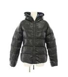 デュベティカ DUVETICA ティア Thia ダウンジャケット アウター フード ナイロン 38 黒 ブラック D.910.01-1035R /YT