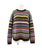 ピーエスポールスミス PS Paul Smith バブル プルオーバー ニット セーター 長袖 ボーダー XL マルチカラー KRPSNA0908 /TK