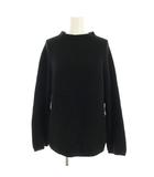 マーガレットハウエル MARGARET HOWELL ライトウェイウールボトルネックニット セーター 長袖 2 黒 ブラック 578-7263015 /YT