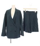  アンクレイヴ UNCRAVE 21SS スーツ テーラードジャケット ショートパンツ キュロット 1 緑 JKUVIM0300 /KH