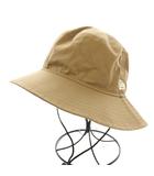 ニューエラ NEW ERA バケットハット バケハ 帽子 あごひも ロゴ刺繍 S/M ベージュ /KU