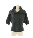 セオリー Theory ALECIA VANTAGE ニットジャケット 半袖 2 グレー /DF