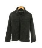 バーバリーブラックレーベル BURBERRY BLACK LABEL レザージャケット 羊革 アウター M 黒 ブラック 長袖 D1F09-408-09 /YM