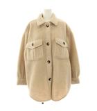 スナイデル SNIDEL バリエーションCPOジャケット ボアジャケット フリース F ベージュ SWFJ204014 /HN