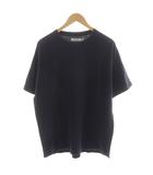 ノンネイティブ nonnative CLERK S/S TEE COTTON PIQUE OVERDYED Tシャツ カットソー 半袖 1 紺 ネイビー NN-C4229 /AN30