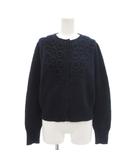 イエナ IENA sese カーディガン ニット 長袖 紺 ネイビー 刺繍 /AE
