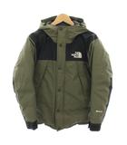 ザノースフェイス THE NORTH FACE マウンテンダウンジャケット MOUNTAIN DOWN JACKET ダウンジャケット アウター フード XS カーキ 黒 ブラック ND91930 /YT