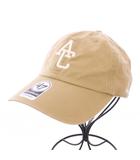 アメリカーナ AMERICANA 47クリーンナップ AC CAP キャップ 帽子 6パネル ロゴ 刺繍 ベージュ 24095510000410 /BB