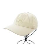 スナイデル SNIDEL 23AW バリエロゴキャップ 帽子 サテン 刺繍 ワンカラー F アイボリー SWGH234692 /BB