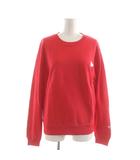 サニースポーツ SUNNY SPORTS スウェット トレーナー ハート刺繍 長袖 S 赤 レッド /RR