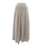 ヒューマンウーマン HUMAN WOMAN タックフレアスカート ロング M グレー 灰色 077-3126200 /RR