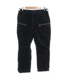 ノンネイティブ nonnative コーデュロイパンツ 0 紺 ネイビー ジップポケット /GV