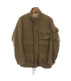 ハンティングジャケットリサーチ Hunting Jacket Research ジャケット ブルゾン ウール アウター S カーキ 茶 HR-076 /YM