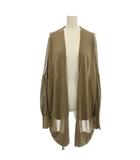 ミューズ ドゥーズィエム クラス MUSE de Deuxieme Classe 23SS shake code ショートカーディガン 23080500424010 ニット コットン 長袖 F ベージュ /☆G