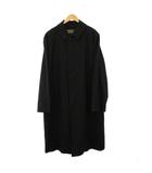 バーバリー ロンドン BURBERRY LONDON トレンチコート ステンカラーコート アウター ロング ノバチェック ライナー付き 黒 BJB76-776-09 /KH