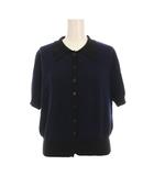 イエナ IENA BONHEUR 25SS B.ポロシャツニット 半袖 黒 紺 25-080-900-5000-2-0 /YM