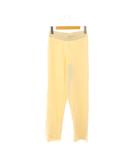 イエナ IENA 20AW ニットパンツ ストレート ケーブル編み 36 アイボリー /AT ■OS