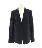 プラステ PLST 2WAYライトストレッチカラーレスジャケット ノーカラージャケット L 紺 ネイビー 12-8104006 /HN