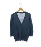 マーガレットハウエル MARGARET HOWELL カーディガン ニット 2 ダスティブルー /ES
