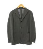 リングヂャケット RING JACKET テーラードジャケット ブレザー アウター シングル ウール混 46 グレー タグ付き /BB