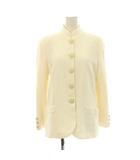 ジョルジオアルマーニ GIORGIO ARMANI スタンドカラージャケット 総裏地 コットン 48 白 ホワイト CA01GJCADLJ /KU