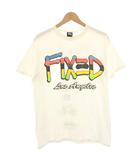 ステューシー STUSSY Fixed Gear Bikes Tシャツ カットソー ロゴプリント 半袖 M 白 ホワイト /HN