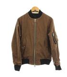ソフネット SOPHNET. SOUVENIR BLOUSON フェイクスエード ジャンパー ブルゾン S 茶 ブラウン SOPH-192012 /☆G