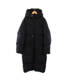 ジルサンダープラス JIL SANDER+ タグ付き キルティングダウンコート アウター ロング M 黒 J47AF0124 /KH