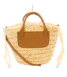 ディーンアンドデルーカ DEAN&DELUCA BEAMS COUTURE 保冷かごバッグ大 2WAY カゴバッグ ハンドバッグ ショルダーバッグ 舟型 ベージュ 4570119228818 /BB