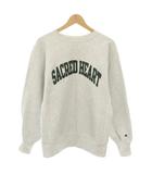 チャンピオン CHAMPION 90s スウェット トレーナー クルーネック 長袖 リバースウィーブ トリコタグ 裏起毛 L ライトグレー /YT