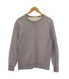 ロンハーマン Ron Herman スウェット トレーナー プルオーバー 長袖 クルーネック ダメージ加工 グレー /BM