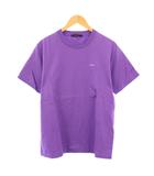 タトラス TATRAS SELO CREWNECK S/S TEE セロクルーネックショートスリーブTシャツ 半袖 ストレッチ ワンポイント 1 紫 パープル MTAT23S8195-M /BB