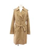 マッキントッシュ ロンドン MACKINTOSH LONDON トレンチコート ダブルブレスト アウター ミドル ライナー ベルト ガーメントケース 34 茶 ブラウン G5A17-610-44 /YT