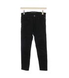 バーバリーブルーレーベル BURBERRY BLUE LABEL スキニーパンツ スリム 36 黒 ブラック E1R53-822-09 /YM