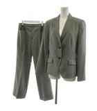 ニューヨーカー NEWYORKER スーツ セットアップ テーラードジャケット シングル パンツ スラックス ウール 13AR グレー 71-01-8001 /AN60