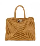 サルヴァトーレフェラガモ Salvatore Ferragamo STUDIO BAG スタジオバッグ カゴバッグ トートバッグ ハンドバッグ ベージュ /KH ■OH