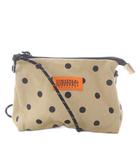 ユニバーサルオーバーオール UNIVERSAL OVERALL ショルダーバッグ ワンショルダー ドット柄 ベージュ /YO11