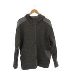 アディダス adidas ジップアップパーカー  ニット グレー /JP