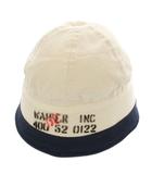  ワイパー WAIPER.inc U.S.NAVY セーラーハット STENCIL USNA VINTAGE キャンバス ハット M 生成り ネイビー WP1118 /☆G