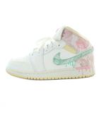 ナイキ NIKE GS AIR JORDAN 1 MID PAINT DRIP エアジョーダンワン ペイント ドリップ スニーカー US7Y 25cm DD1666-100 /KU