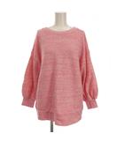 エックスガール x-girl スウェット トレーナー 背中あき 長袖 2 ピンク 05171206 /YM