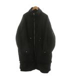 オールモストブラック ALMOSTBLACK コート ロング丈 ジップアップ ライナー付き 中綿 ライナー 2 黒 ブラック 21AW-C001 /AN51