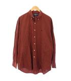 ラルフローレン RALPH LAUREN BLAKE シャツ チェック柄 長袖 刺繍 L 赤 /TK