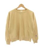 チャンピオン CHAMPION クルーネックスウェットシャツ RW CREWNECK SWEATSHIRT トレーナー 長袖 リブ切替 M ベージュ CW-N008 /HN