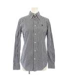 ラルフローレン RALPH LAUREN シャツ SLIM FIT 長袖 ギンガムチェック柄 ポニー 刺繍 0 紺 211684075006 /TK