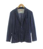 バーバリーブラックレーベル BURBERRY BLACK LABEL テーラードジャケット 2 紺 ネイビー /KU