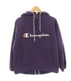 チャンピオン CHAMPION アノラックジャケット パーカージャケット ハーフジップ プルオーバー ロゴ刺繍 長袖 M 紫 パープル GW-QSC02 /HN