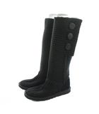 アグ オーストラリア UGG australia クラシック カーディー ニットブーツ ロングブーツ 2way US6 23cm 黒 ブラック 5819 /KU