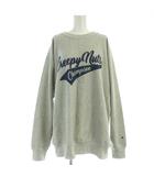 チャンピオン CHAMPION Creepy Nuts クリーピーナッツ リバースウィーブ クルーネックスウェットシャツ トレーナー XL グレー ロゴプリント C8-B006 /AP